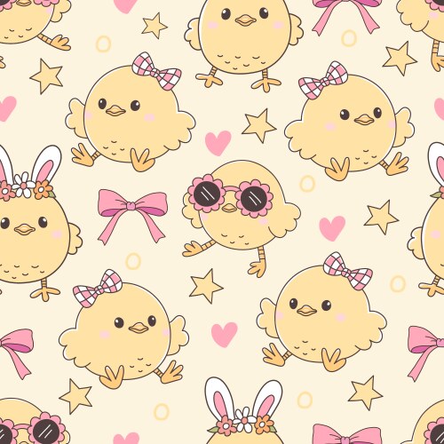 Graphics Pattern Chick Chick Vector Images & Graphics for Commercial Use | VectorStock