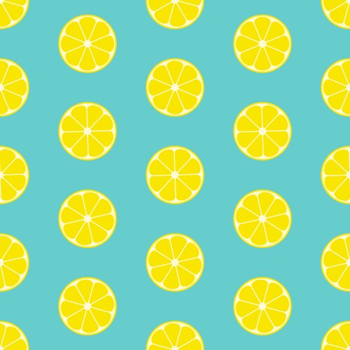 Lemon seamless Royalty Free Vector Image - VectorStock