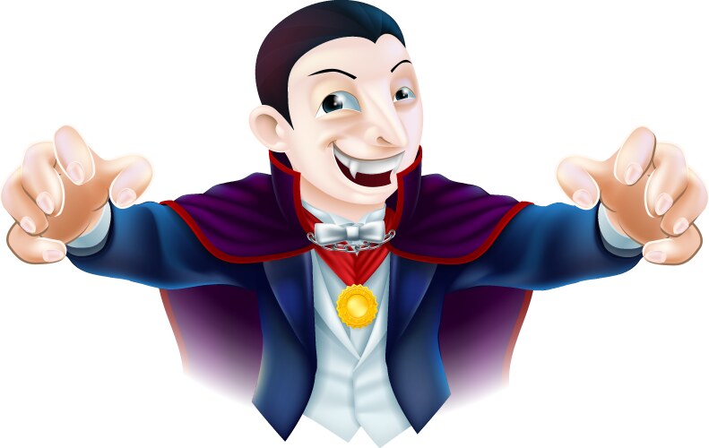 Count dracula Royalty Free Vector Image - VectorStock