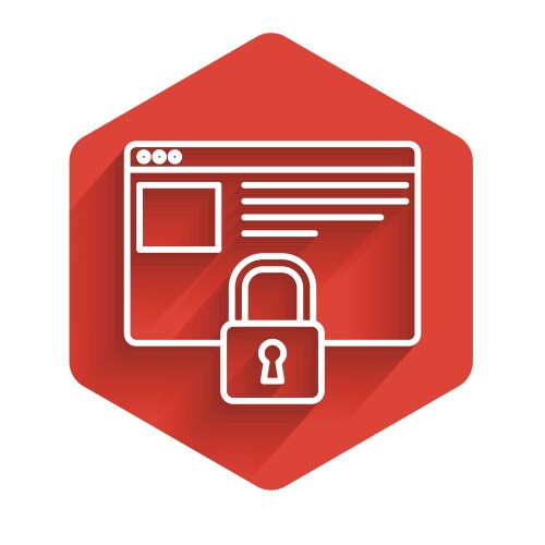Secure Website HTTPS SSL Icon vector image