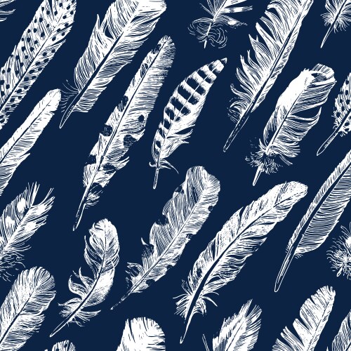 Hand drawn seamless background with horse Vector Image
