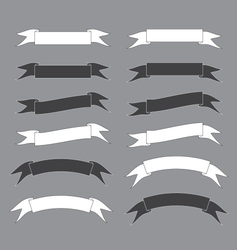 Old ribbon banner Royalty Free Vector Image - VectorStock