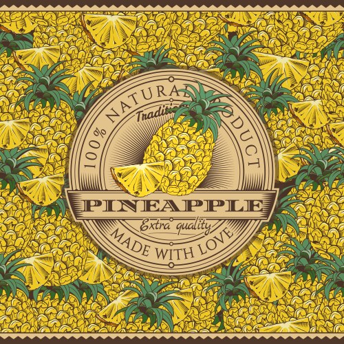 Pineapple Jam Labels Label Vector Images (over 110)