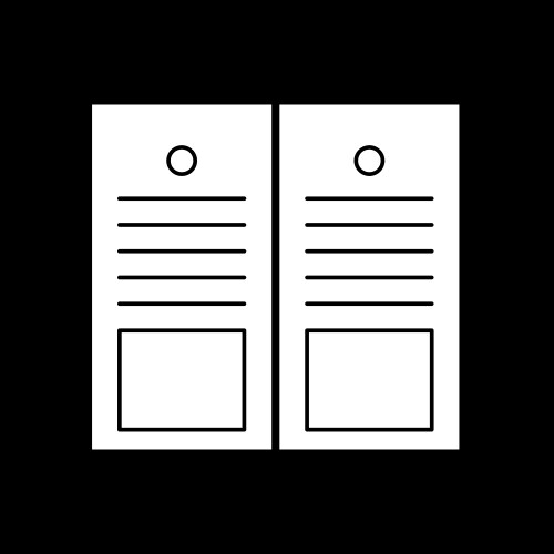 Computer set icon logo image Royalty Free Vector Image