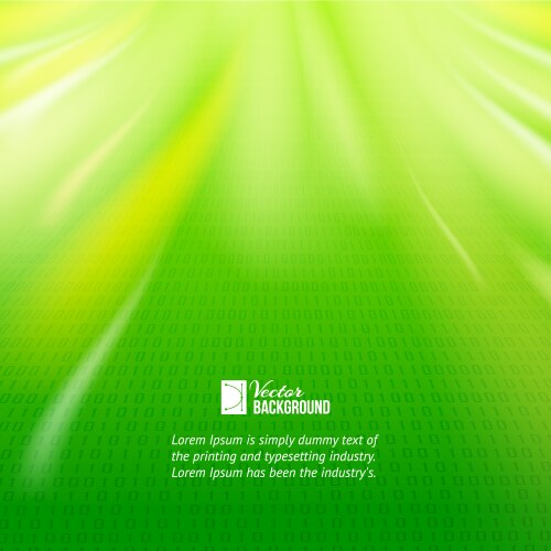 Matrix Style Binary Code Background vector image
