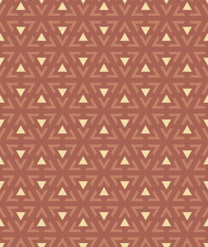 Abstract background seamless triangular pattern vector image
