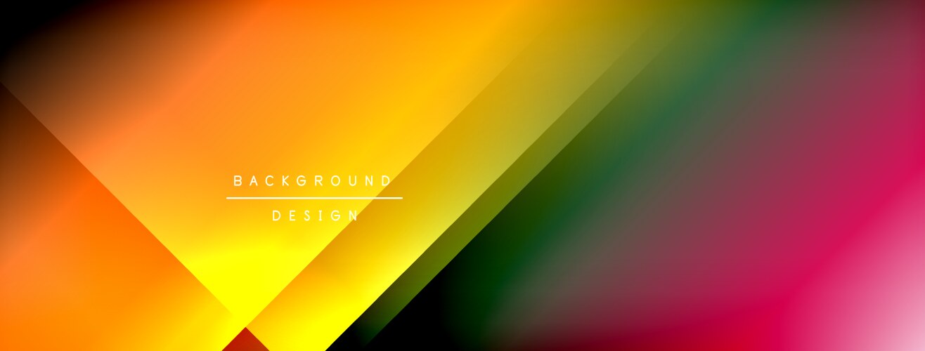 Dynamic shadow lines with gradient colors vector image