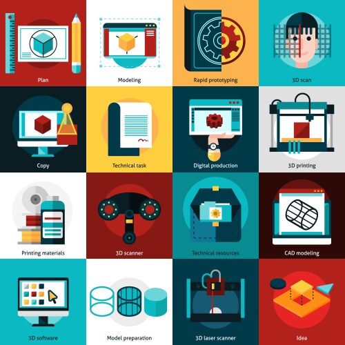 Modeling Icon Vector Images (over 310,000)