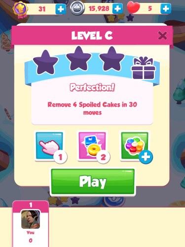Complete set of level button game ui pop-up icon vector image