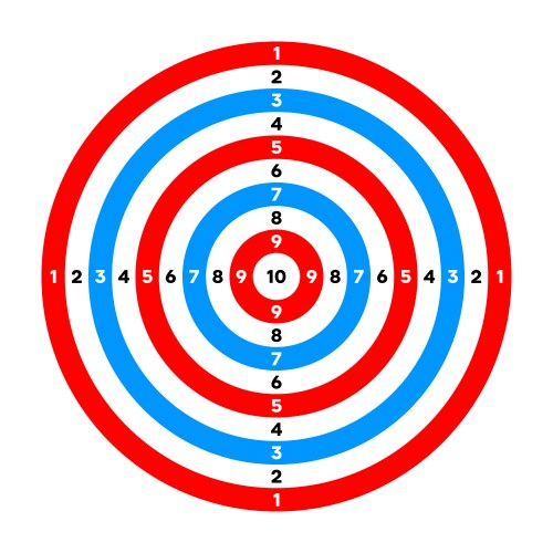 Target icon Royalty Free Vector Image - VectorStock