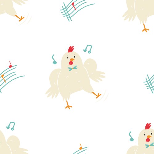 Big set funny and cute dancing animals Royalty Free Vector