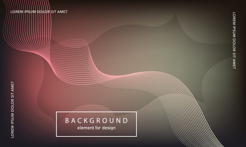 Abstract background wave element for design – Royalty-Free Vector ...