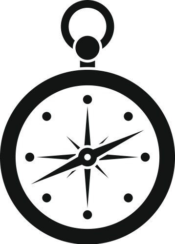 Simple compass Vector Images & Graphics for Commercial Use | VectorStock