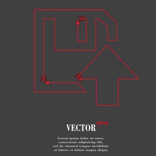 Floppy disk upload flat modern web button vector image