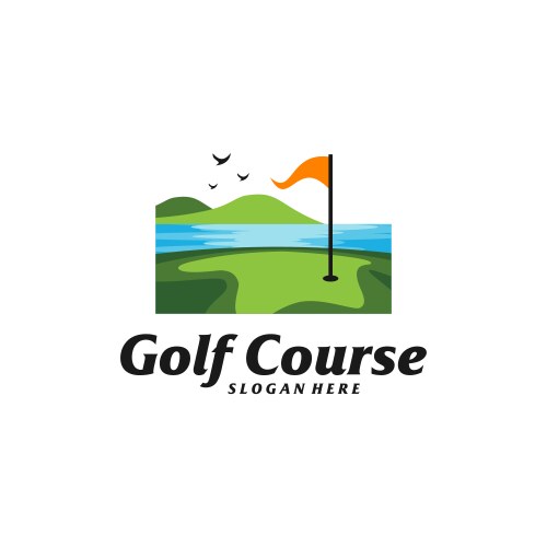 Courses course learning guide logo design Vector Image