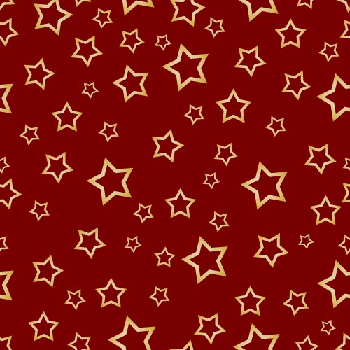 Pattern stars r vector image