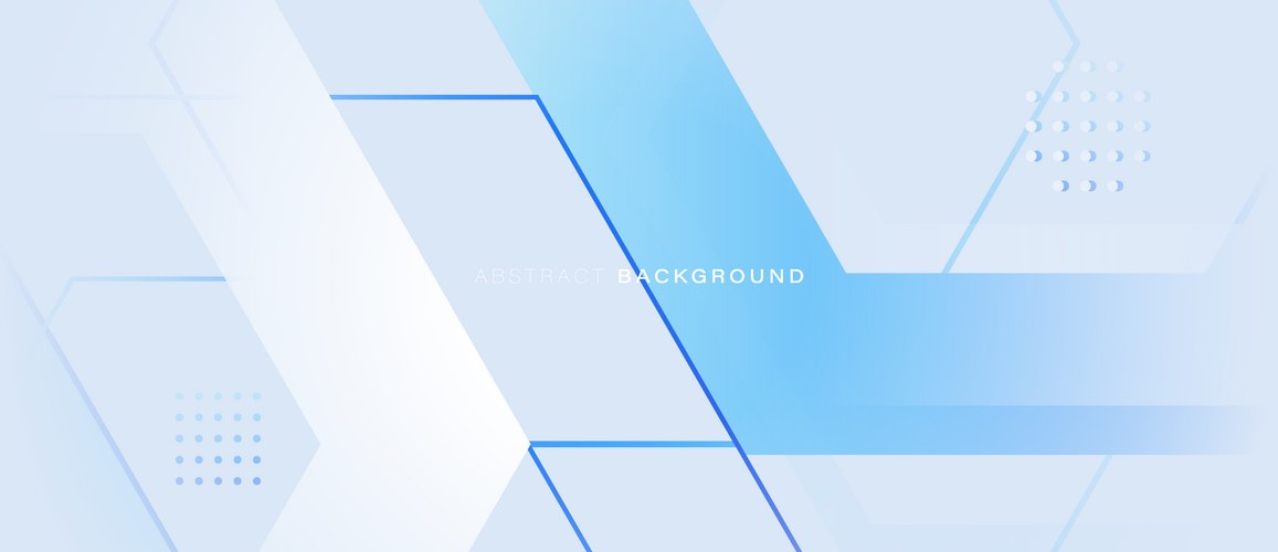 Abstract white and blue hexagon with clean – Royalty-Free Vector ...