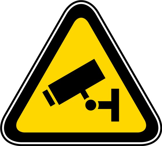 Triangular warning hazard symbol Royalty Free Vector Image