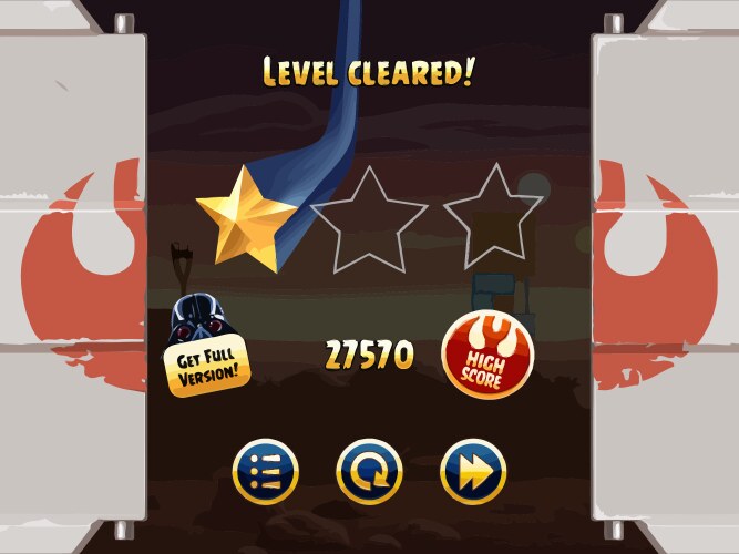 Complete set of level button game ui pop-up icon vector image