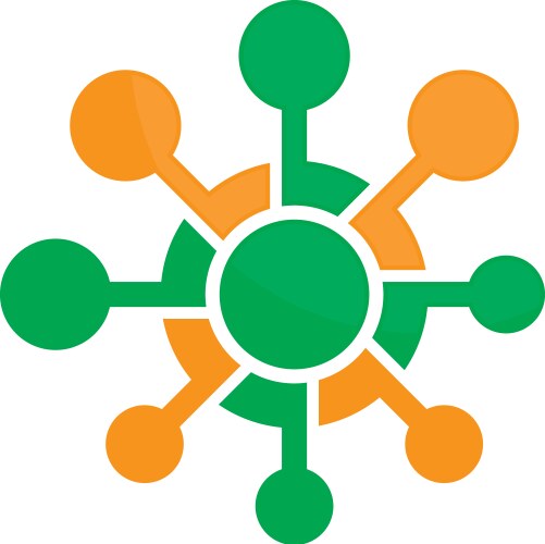 Network Connection Symbol vector image