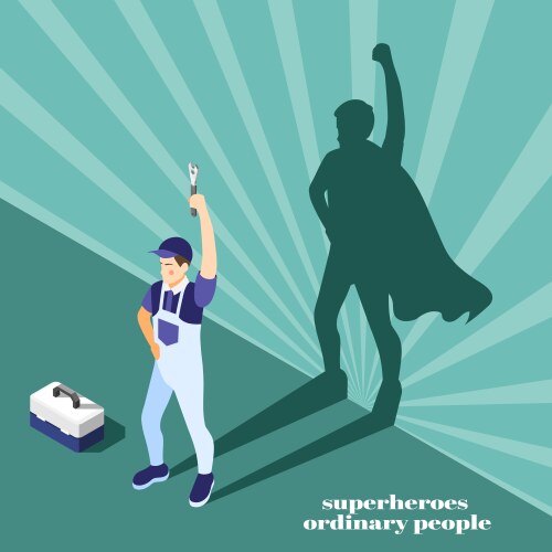 Superhero background Royalty Free Vector Image