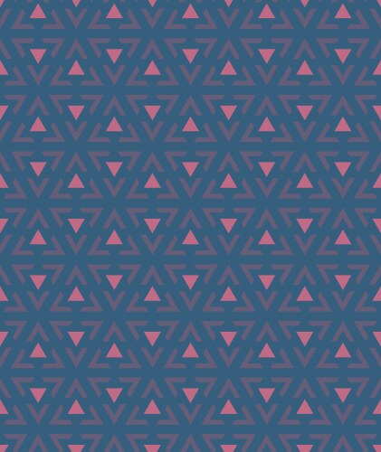 Abstract background seamless triangular pattern vector image