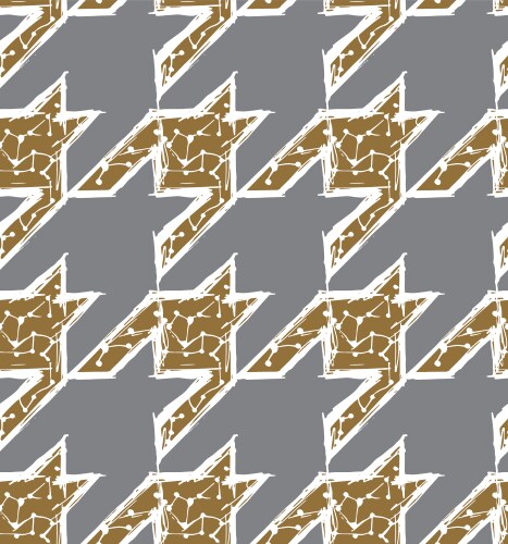 Creative geometric seamless pattern Royalty Free Vector