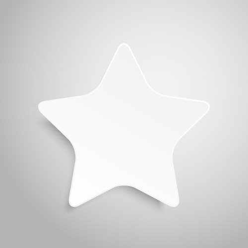 Paper banner design mockup Royalty Free Vector Image