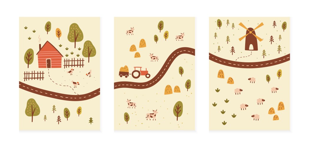 Farm Map Vector Images (over 8,200)