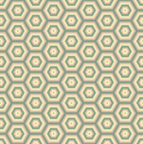 Background with hexagonal shapes seamless pattern vector image