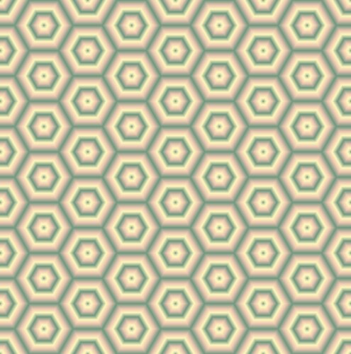 Background with hexagonal shapes seamless pattern vector image