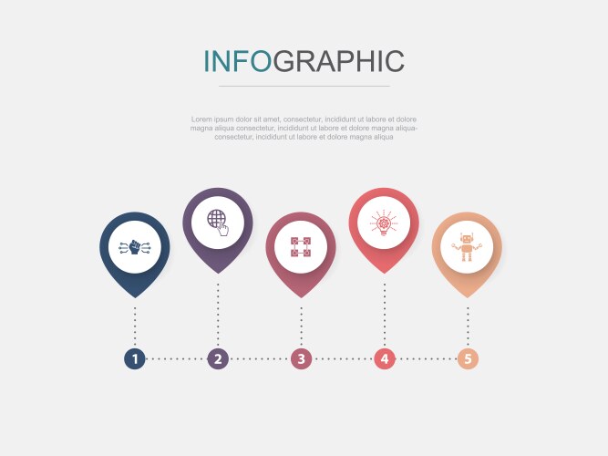 Digital revolution internet blockchain vector image