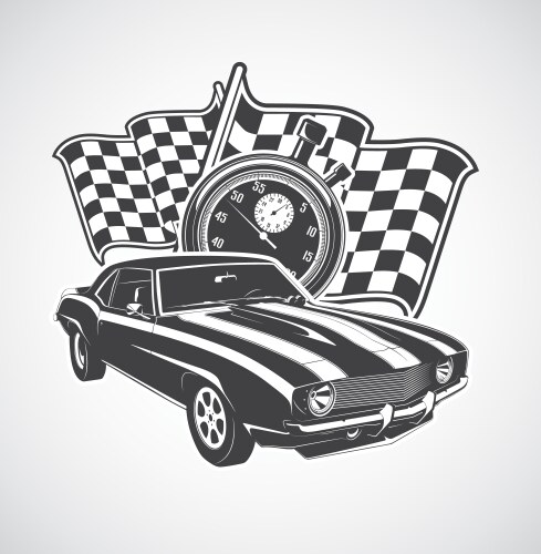 1320 Racing Vector Racing car Royalty Free Vector Image - VectorStock