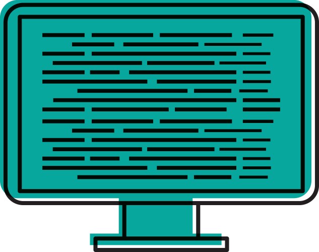 Programming and coding concept website development vector image