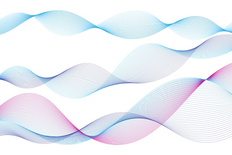 Blue water sea waves abstract background Vector Image