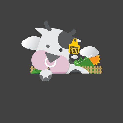 Cow Ear Tag Vector Images (34)