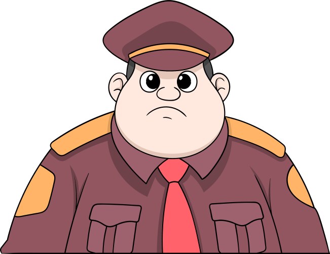 Cartoon Guard Security Vector Images (over 11,000)
