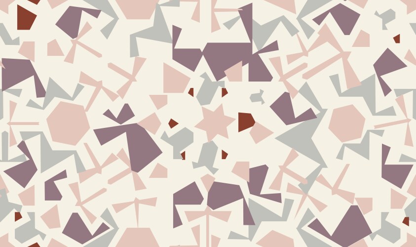 Abstract seamless pattern design with random vector image