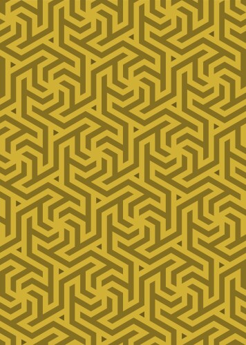Geometric pattern hexagonal grid vector image