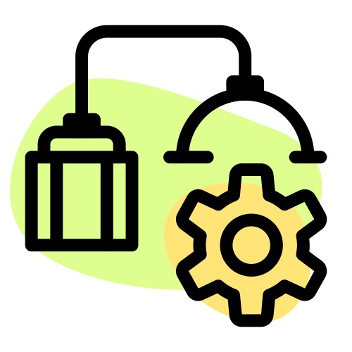 Storing grain using advanced methods Royalty Free Vector