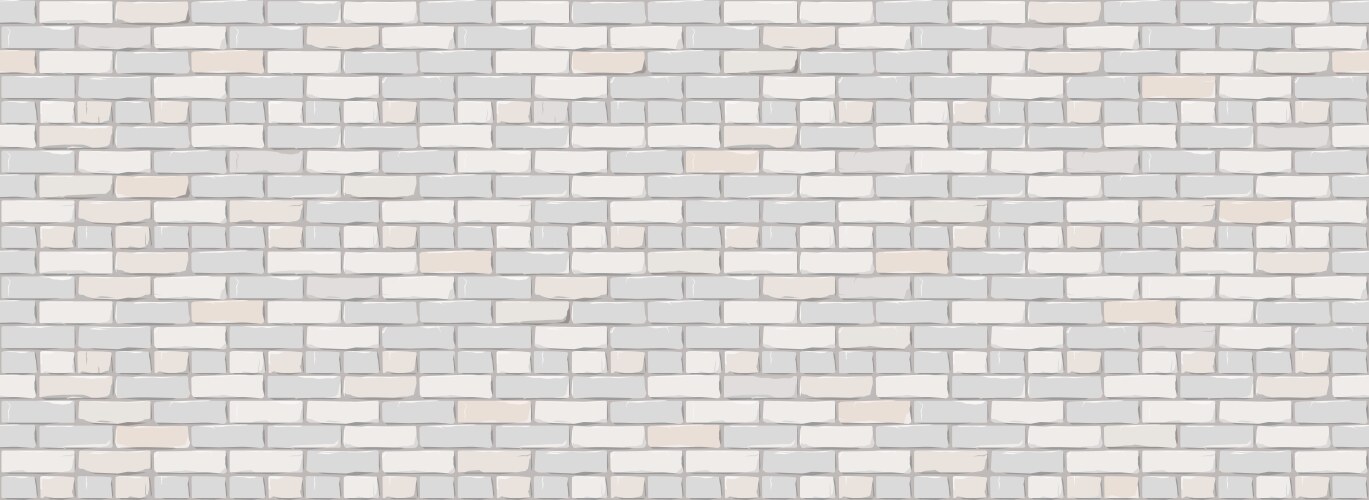 White Brick Wall Texture Royalty Free Vector Image