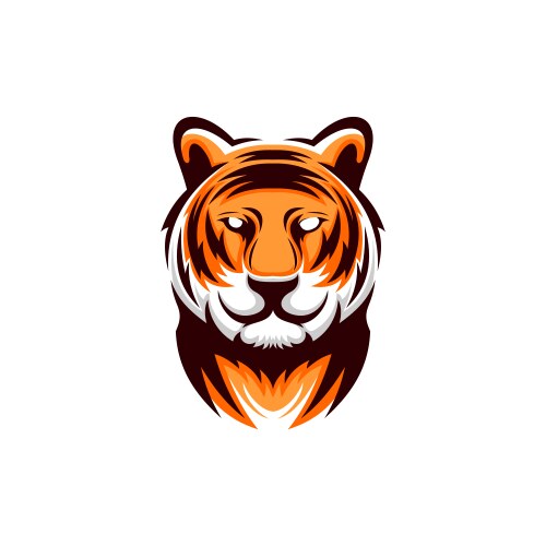 Tiger Head Logo - Creative Icon Vector Image