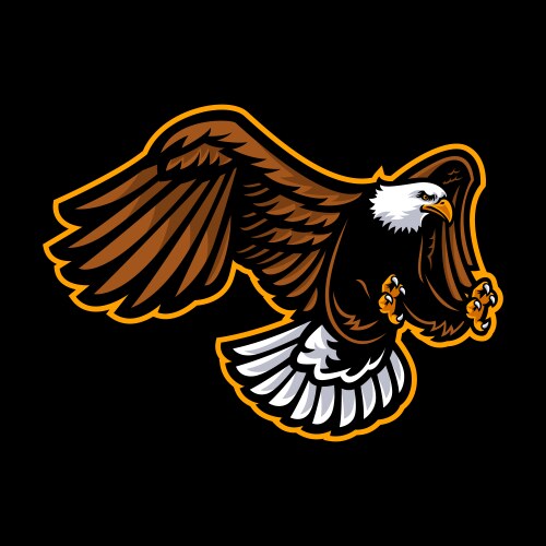 Eagle logo Royalty Free Vector Image - VectorStock