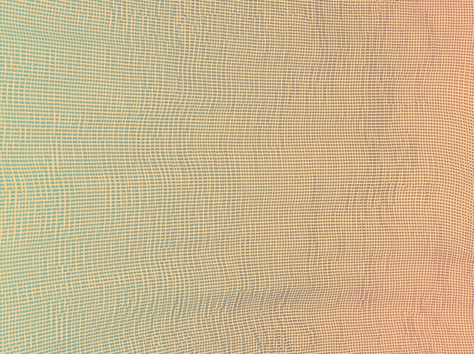 Array with dynamic particles 3d grid surface vector image