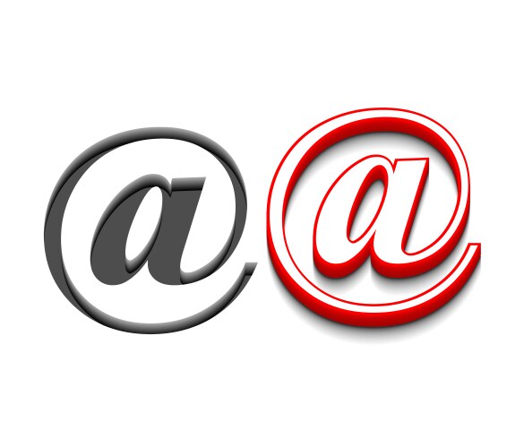 Email sign design (6211380) – Royalty-Free Vector | VectorStock