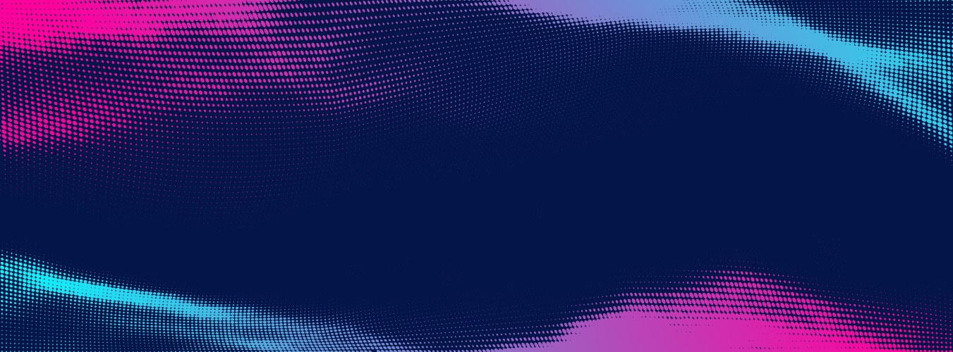 halftone retro background pink blue vector image