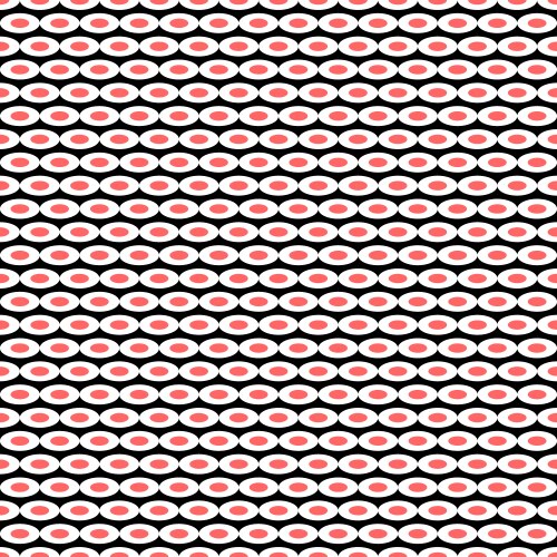 Sushi seamless background texture asian pattern vector image