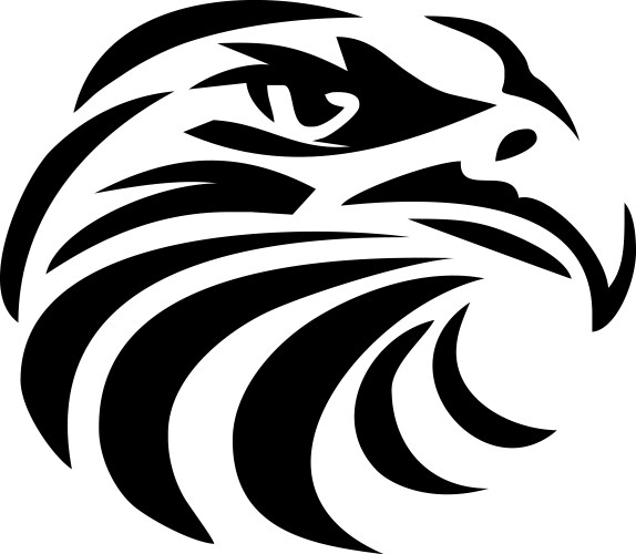 Free Eagle Black and White Vector Images (over 1,700)