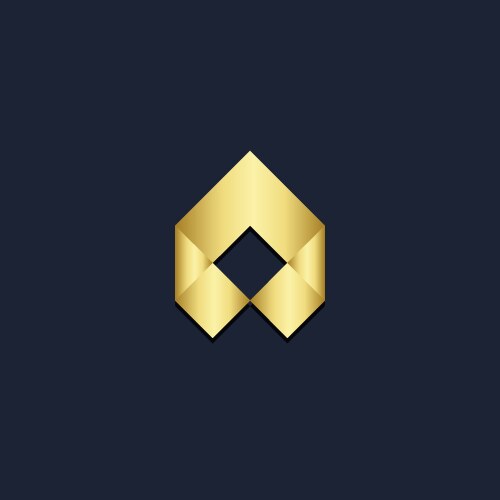 Gold diamond Royalty Free Vector Image - VectorStock