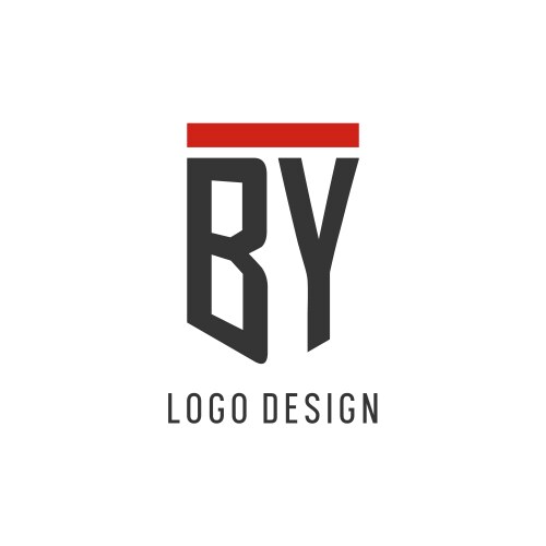 Sd initial esport logo with simple shield design Vector Image